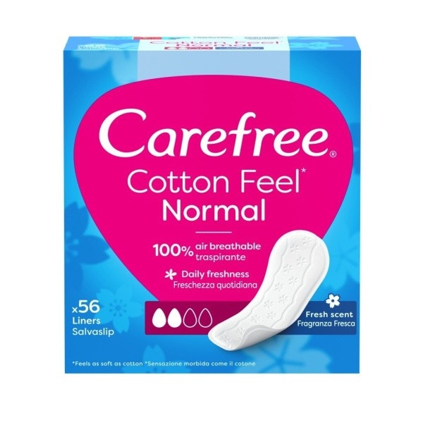 Carefree dnevne vložke 24 kosov - 56 kosov Akcija v trgovini Mueller