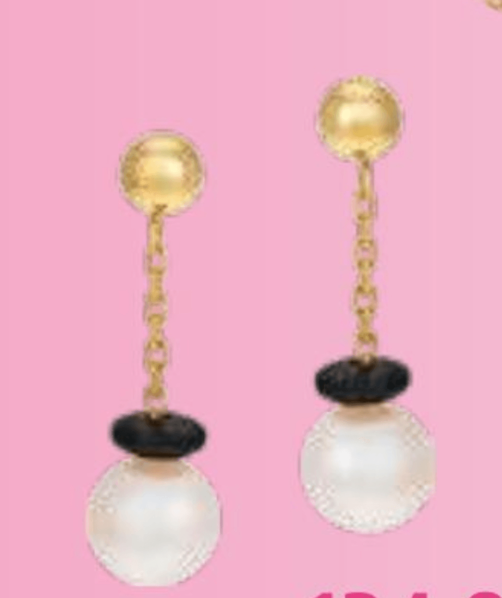 Uhani z gojenima biseroma - Akcija v trgovini E.Leclerc