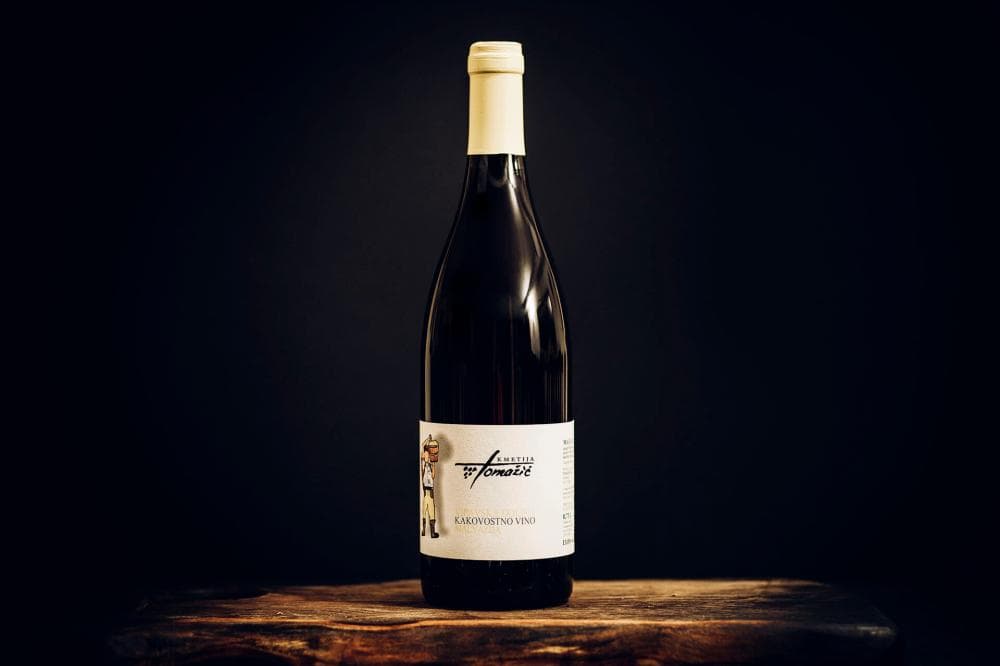 Kakovostno vino ZGP Rebula-Malvazija 0,75 l Kmetija Tomažič Akcija v trgovini E.Leclerc