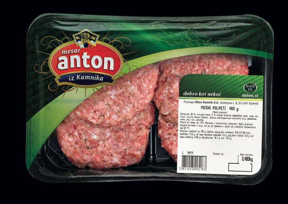Mesni polpeti Anton 480 g - Akcija v trgovini Mercator