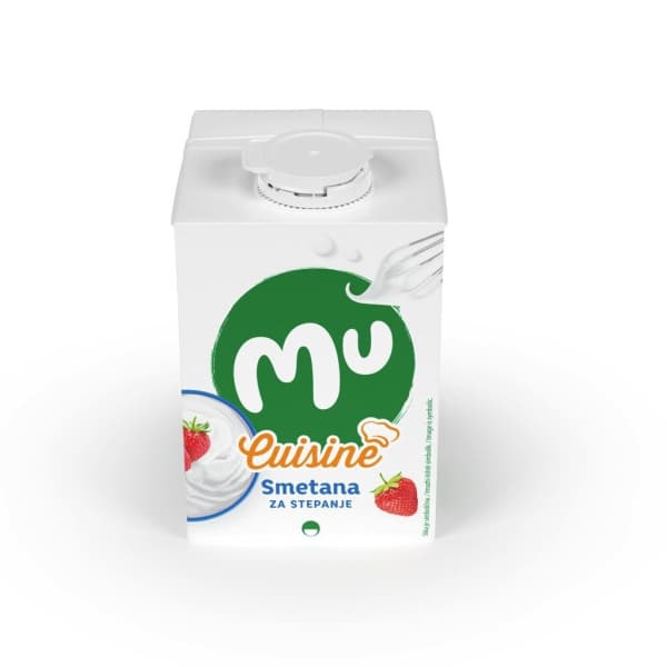 Smetana za stepanje MU Cuisine 500 ml Akcija v trgovini Tuš