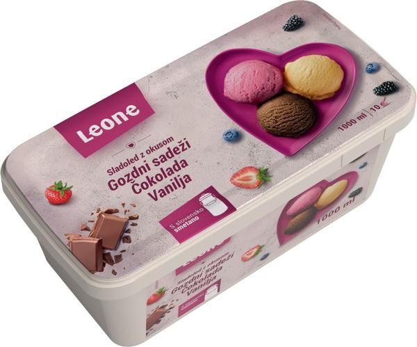 Sladoled Leone 1 l - Akcija v trgovini E.Leclerc