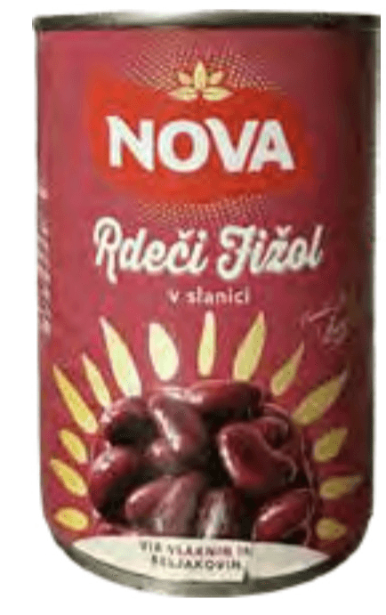 Rdeči fižol Nova 400 g Akcija v trgovini Jager