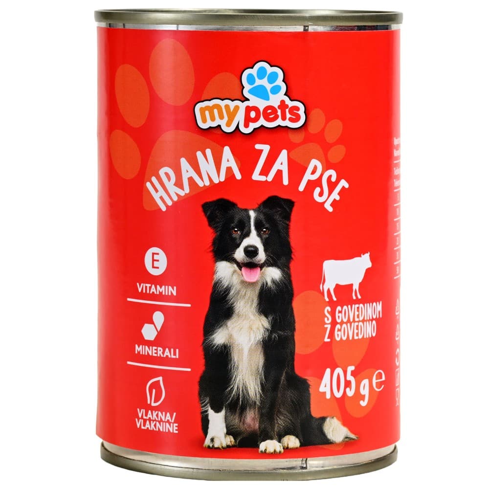 Hrana za pse My pets 405 g Akcija v trgovini Mercator
