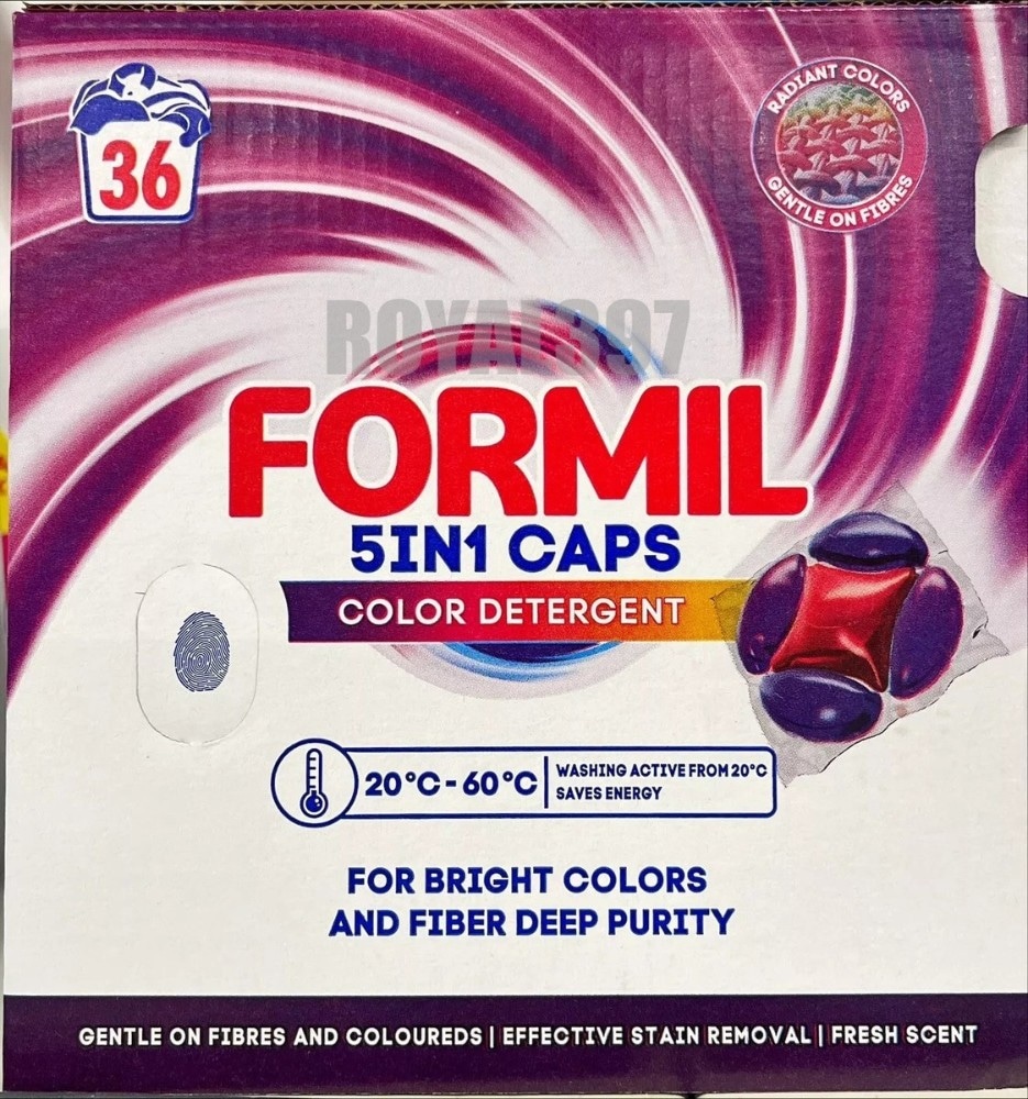 Formil Kapsule za pranje perila 5v1 36 kapsul Akcija v trgovini Lidl