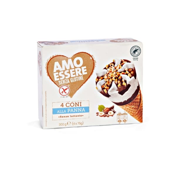 Amo Essere korneti brez glutena in laktoze 300 g Akcija v trgovini Eurospin