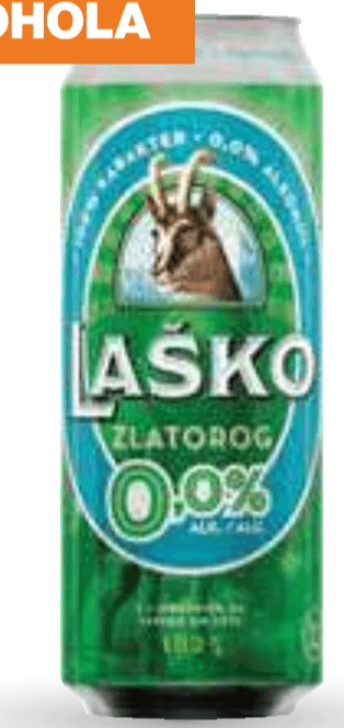 Pivo Laško Zlatorog 0,5 l - Akcija v trgovini Mercator