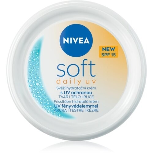 NIVEA Soft dnevna krema za obraz in telo ZF 15 100 ml Akcija v trgovini Dm
