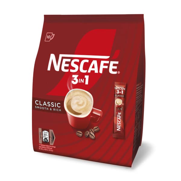 Kava Nescafé 3-1 80, 140, 155 ali 165 g Akcija v trgovini Mercator