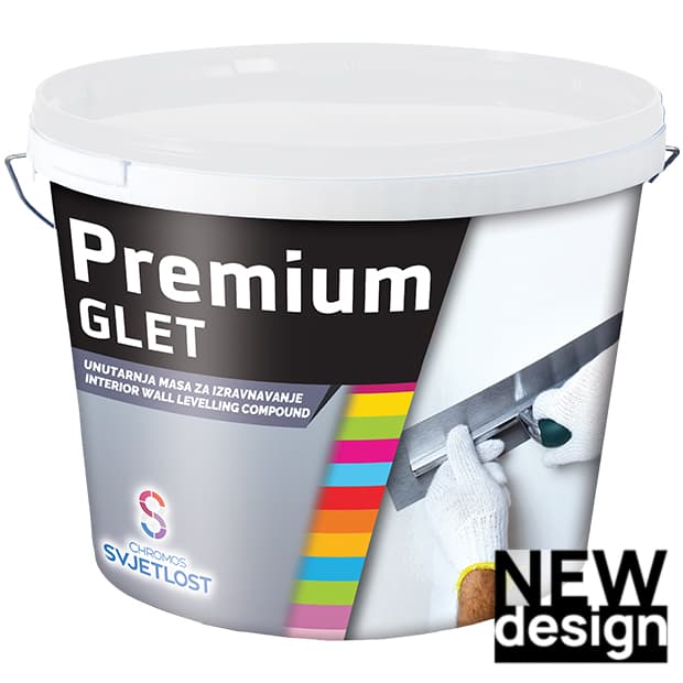 Stenska izravnalna masa PREMIUM GLET 25 kg Akcija v trgovini Pevex