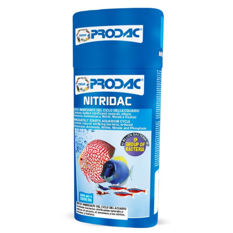 Tekoči koncentrat koristnih bakterij Prodac Nitridac 100 ML, 250 ML Akcija v trgovini Mr. Pet