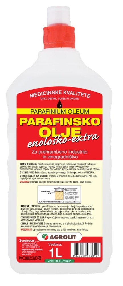 Parafinsko olje extra Agrolit 1 L Akcija v trgovini Jager