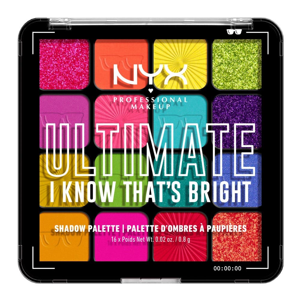 NYX PROFESSIONAL MAKEUP Ultimate I Know That's Bright paleta senčil Akcija v trgovini Dm