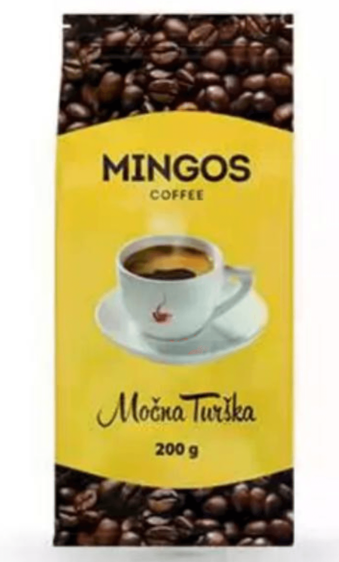 Mleta kava Mingos 200 g Akcija v trgovini Mercator