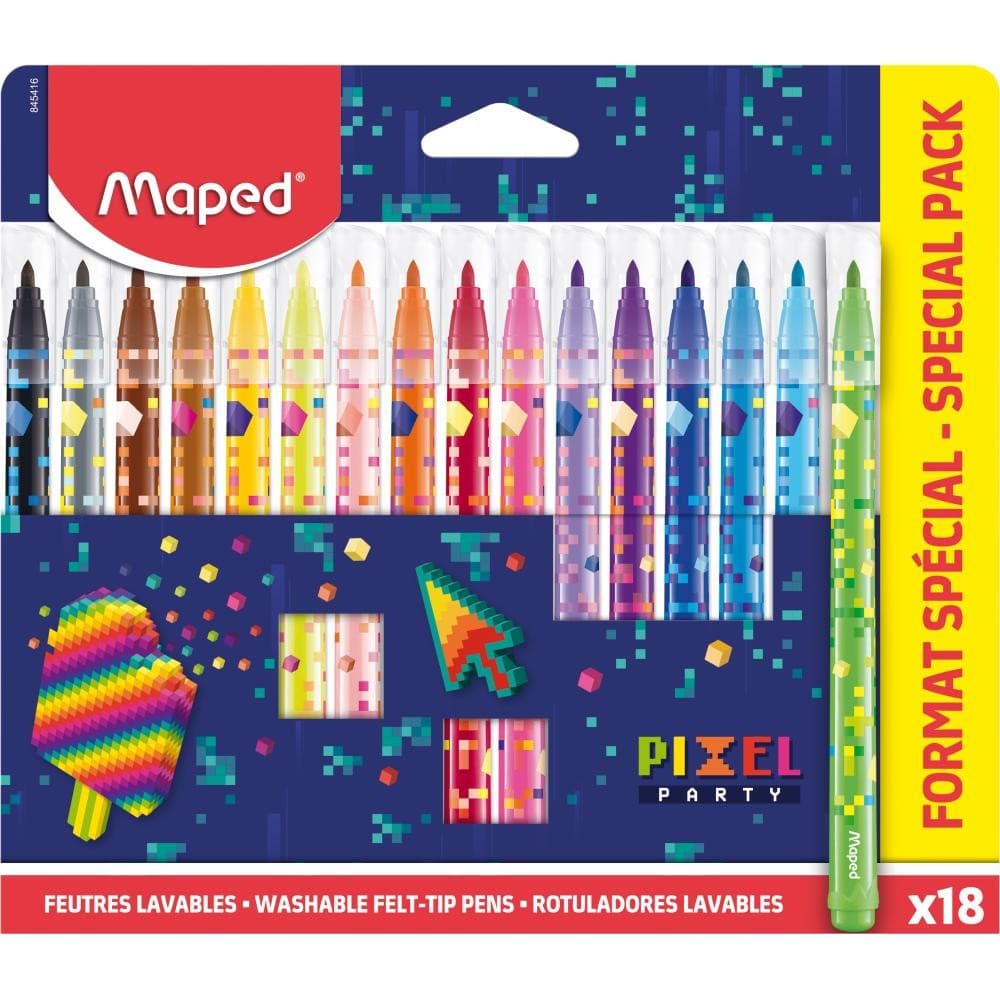 Maped Flomastri Pixel Party 18/1 Akcija v trgovini Mercator