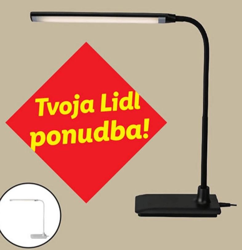 Livarno namizna LED-svetilka Akcija v trgovini Lidl