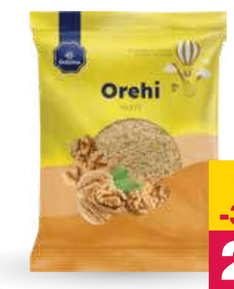 Mleti orehi Odlično 200 g Akcija v trgovini Mercator