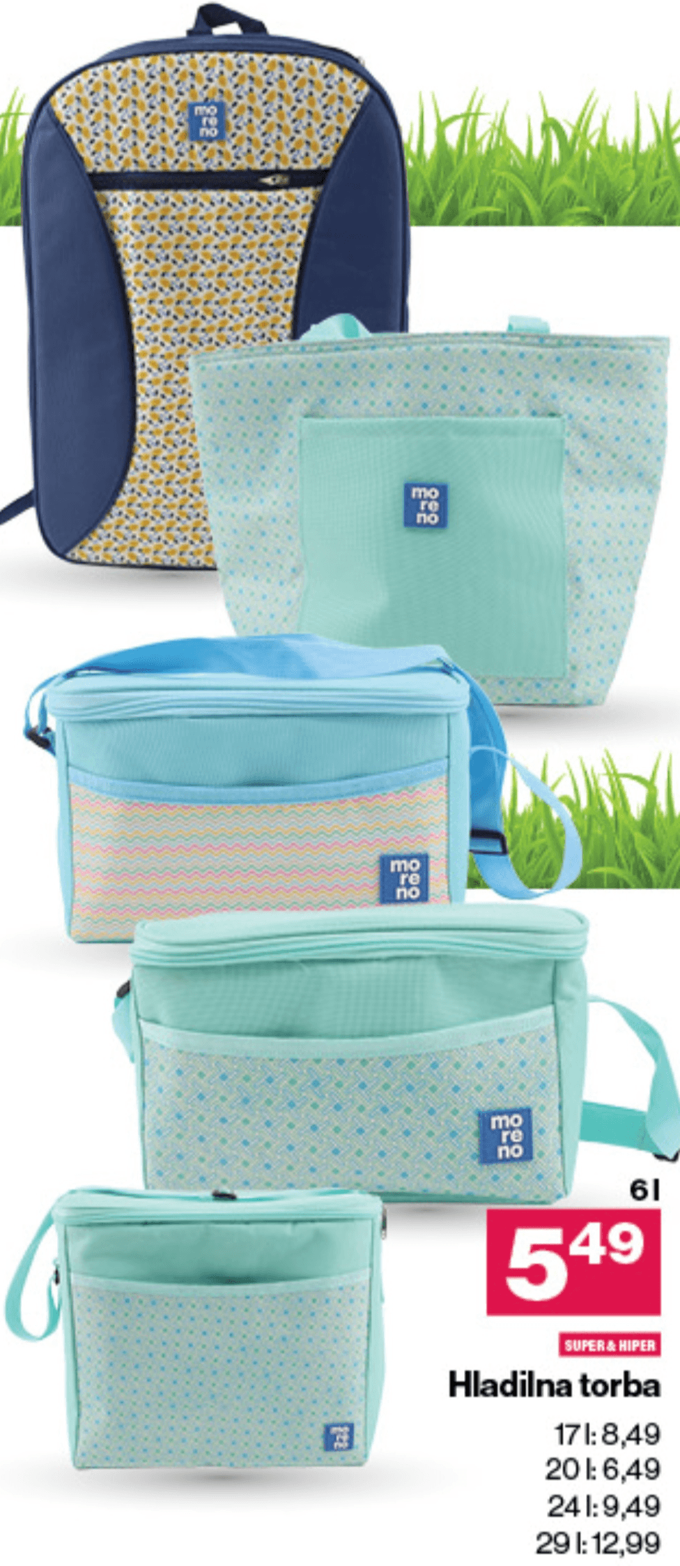 Hladilna torba 24 l mo re no - Akcija v trgovini Mercator