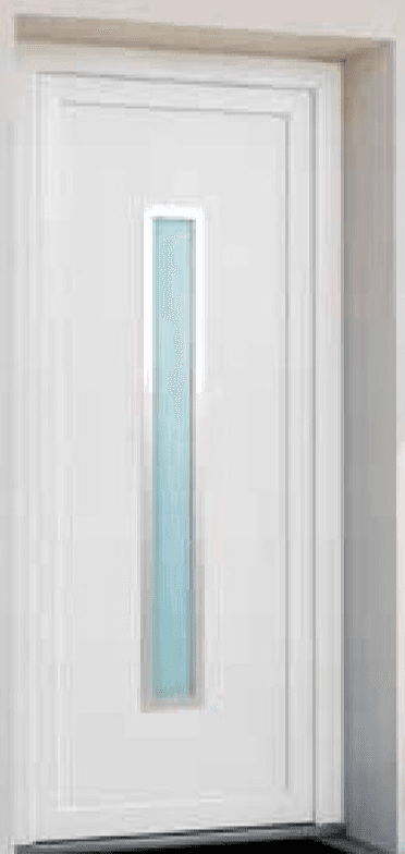 PVC vhodna vrata 'London KT48' š 100 x v 210 cm Akcija v trgovini Bauhaus