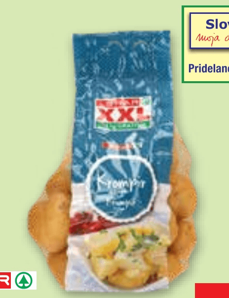 Slovenski krompir za kuhanje 2,5 kg + 1 kg GRATIS SPAR Akcija v trgovini Spar