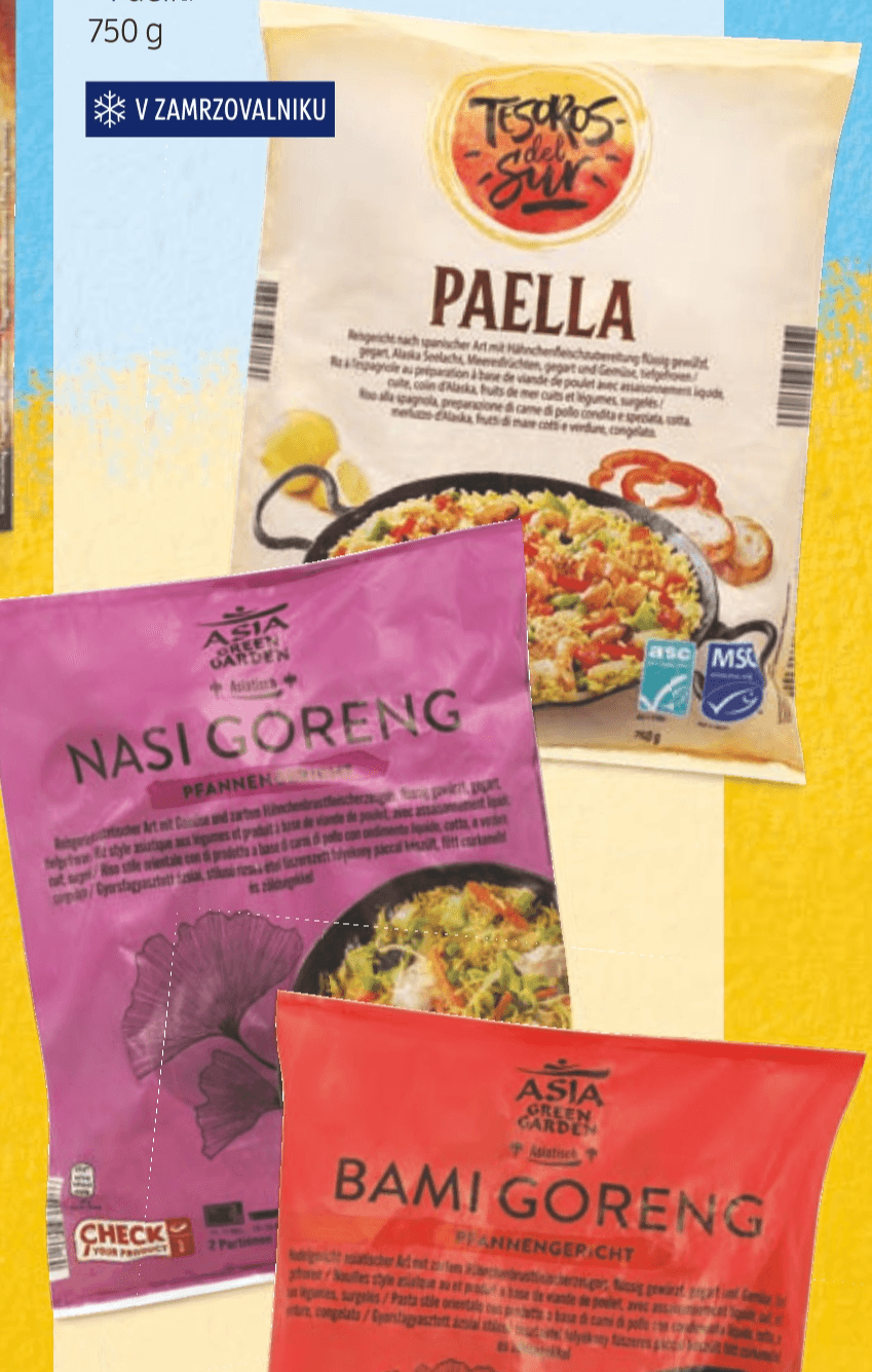 Pripravljena jed 750 g Asia Green Garden, Tesoros del Sur - Akcija v trgovini Hofer