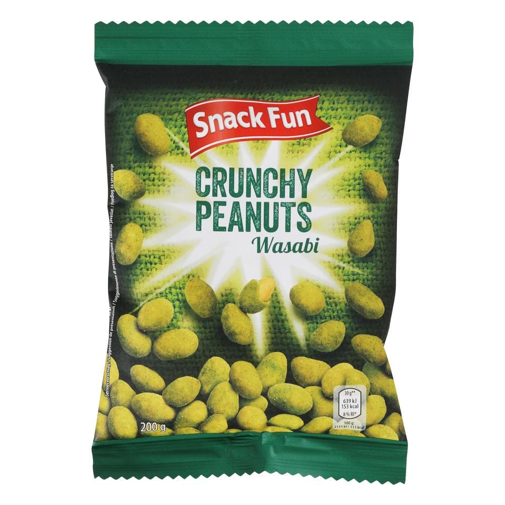 Snack Fun Arašidi v testu 200 g Akcija v trgovini Hofer