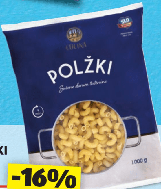 Cucina Polžki 1 kg Akcija v trgovini Hofer
