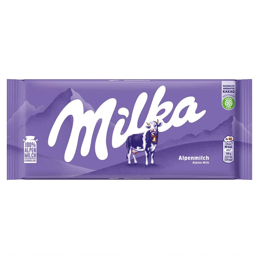 MILKA čokolada 87-100 g Akcija v trgovini Regal Shop