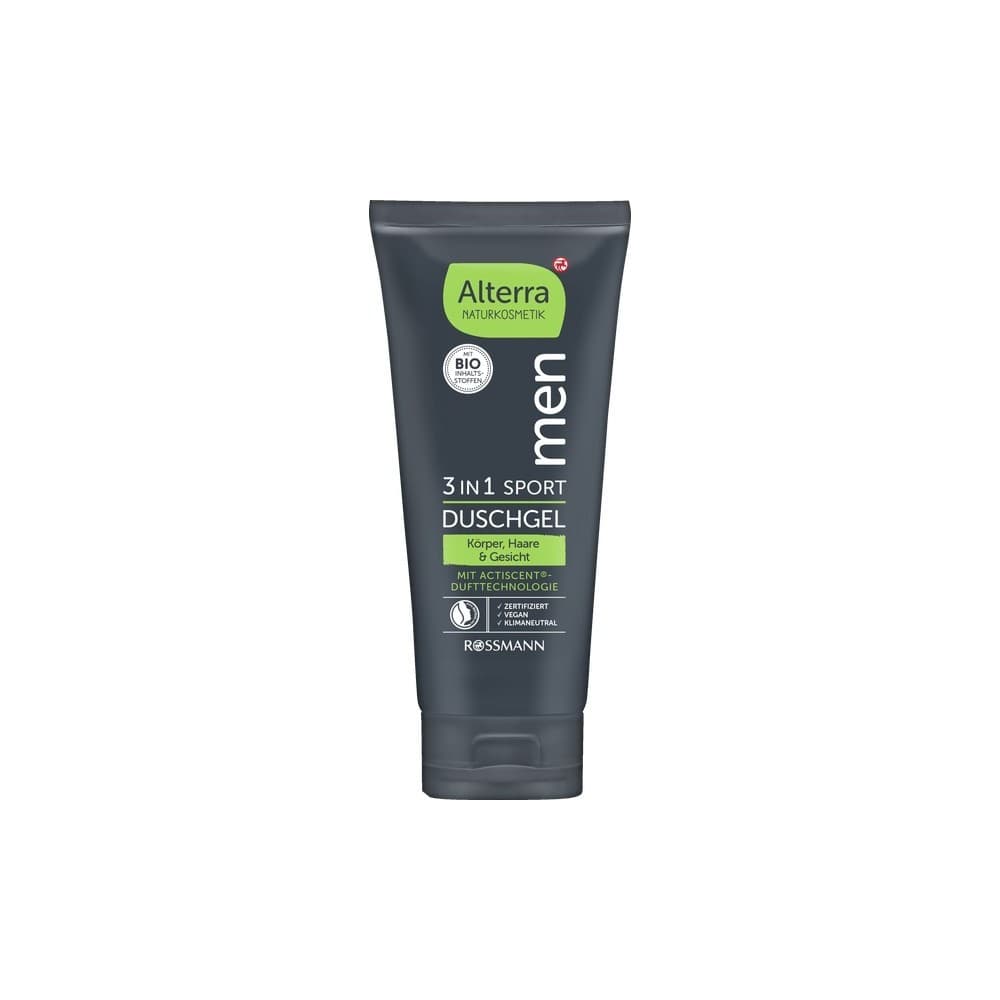 Alterra Men Sport 3v1 gel za prhanje 200 ml Akcija v trgovini Spar