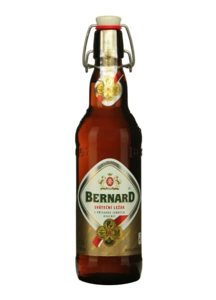 Svetlo, temno ali poltemno pivo Bernard 0,5 l Akcija v trgovini E.Leclerc