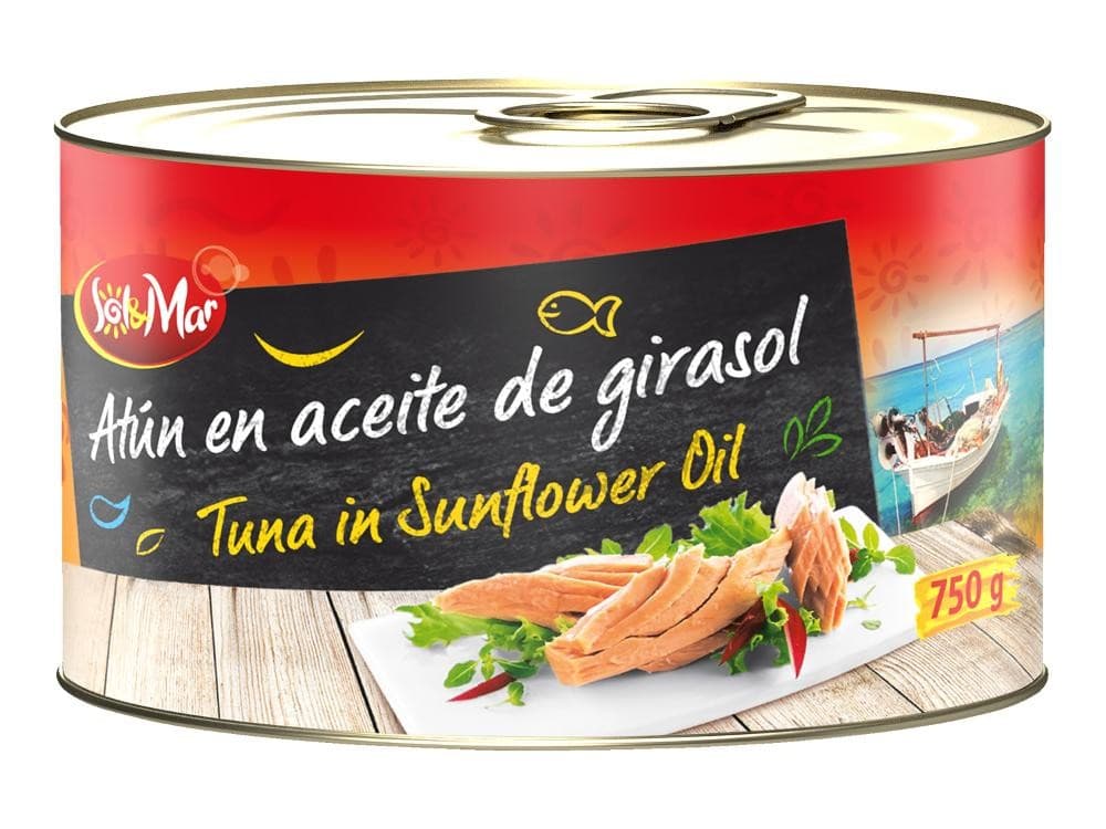 SOL&MAR Črtasti tun v sončničnem olju 750 g Akcija v trgovini Lidl