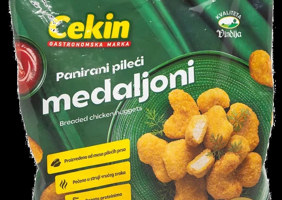 Piščančji medaljoni Cekin 440 g Akcija v trgovini Tuš