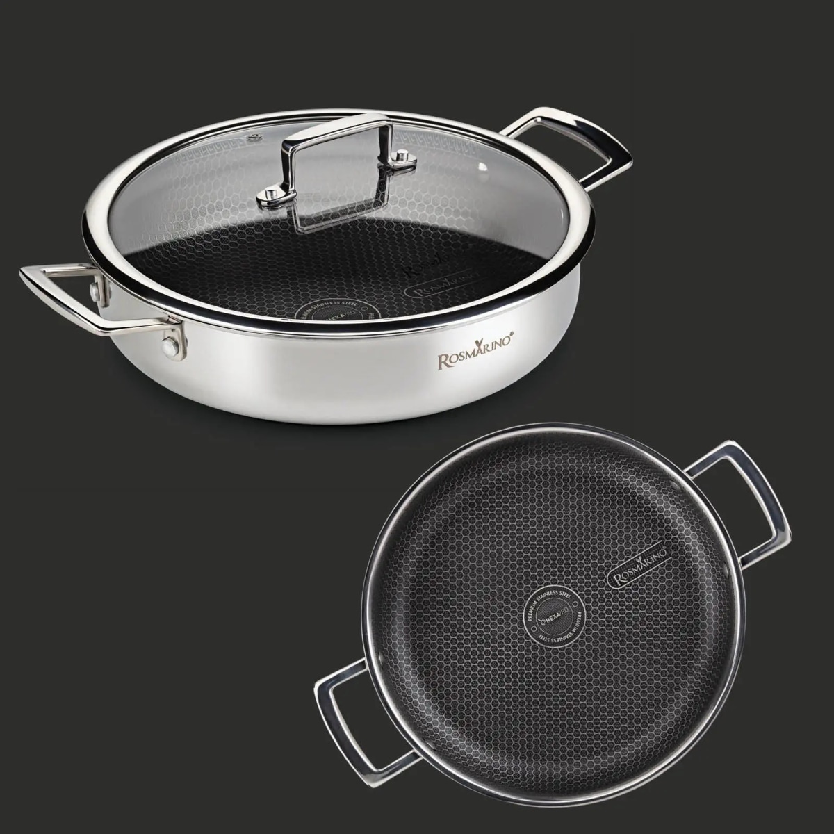 Rosmarino nizka ponev s pokrovko - Akcija v trgovini E.Leclerc