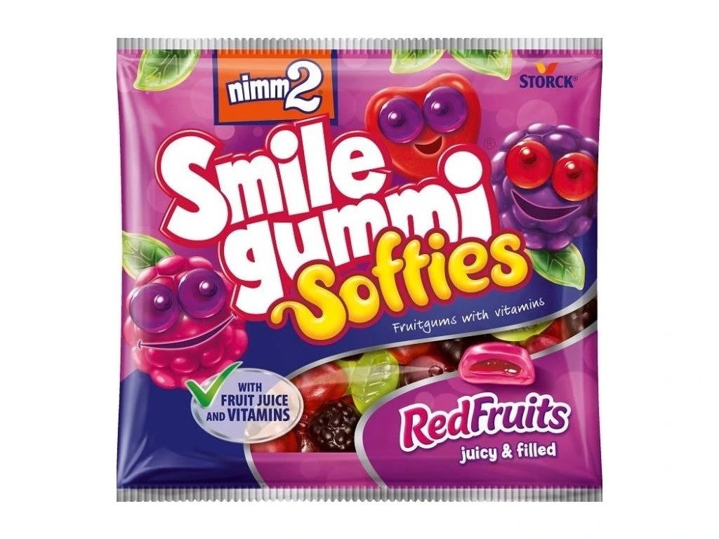 Sadni bonboni Smile Gummi Nimm 2 100 g ali Softies Red fruits, 90 g Akcija v trgovini Mercator