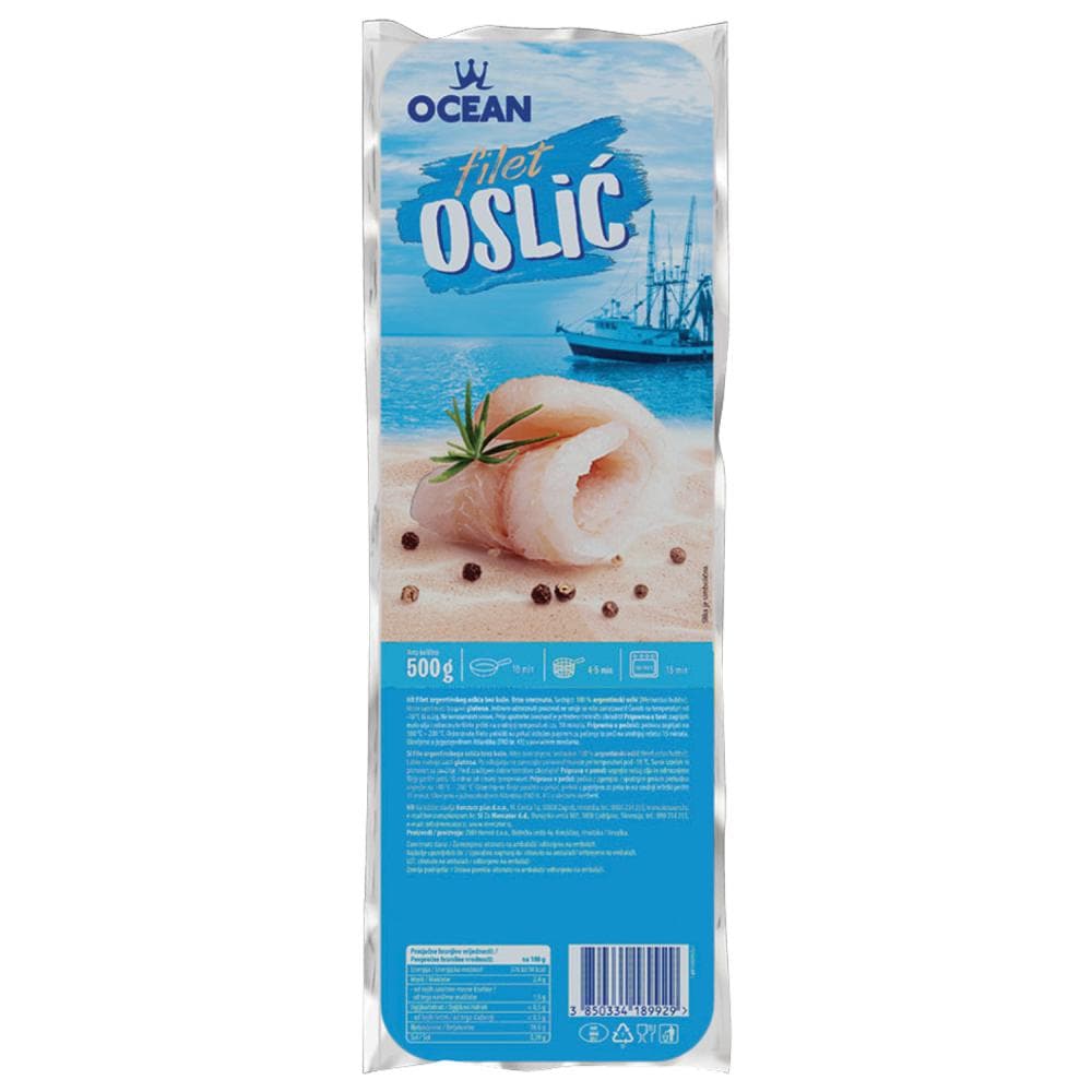File osliča Ocean 500 g Akcija v trgovini Mercator