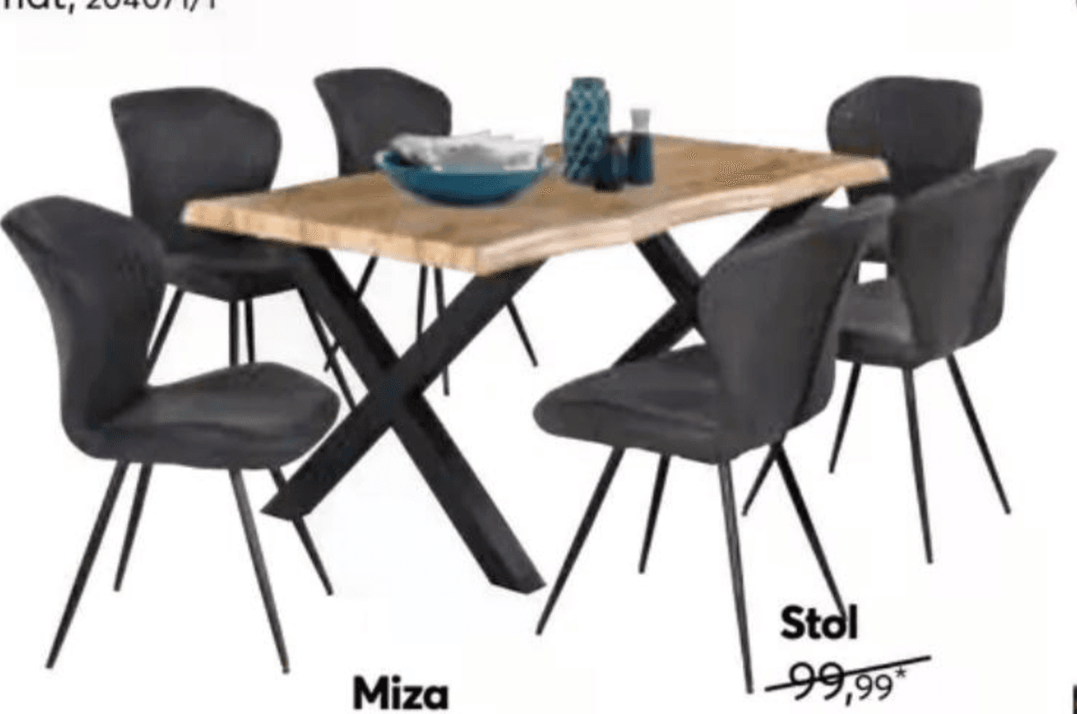 Trend factory miza 120x80x74.8 cm Akcija v trgovini Dipo