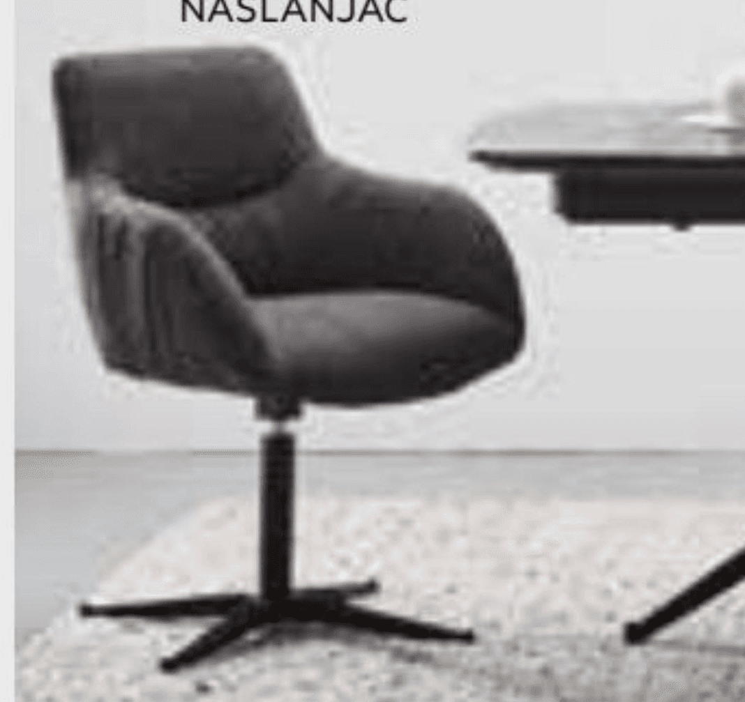 Novel naslanjač Akcija v trgovini Lesnina