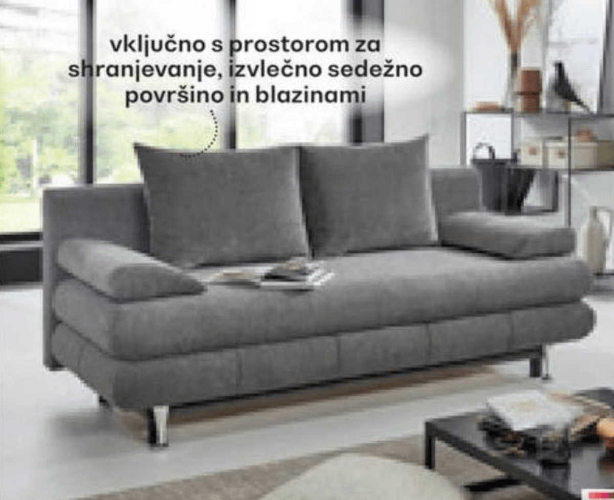 Trend Store zofa Akcija v trgovini Rutar