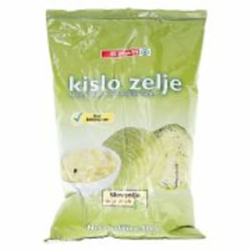 Slovensko kislo zelje 500 g SPAR Akcija v trgovini Spar