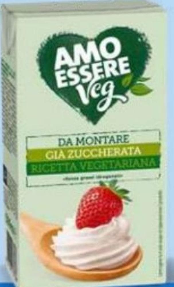 Krema za stepanje sladkana 500 ml AMO ESSERE Veg Akcija v trgovini Eurospin