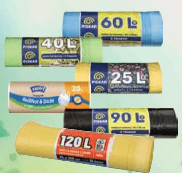 Vrečke za smeti Piskar in Swirl Piskar, Swirl - Akcija v trgovini E.Leclerc