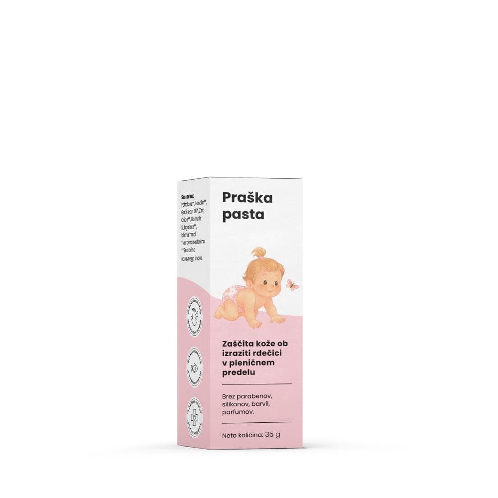 Praška pasta 35 g Akcija v trgovini Tuš