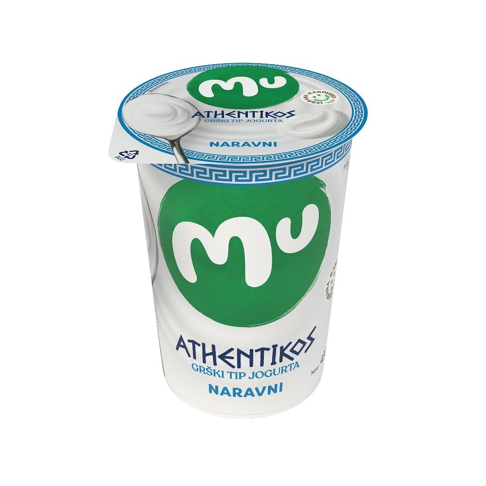 Mu Authentikos IK jogurt 430 g Akcija v trgovini Tuš