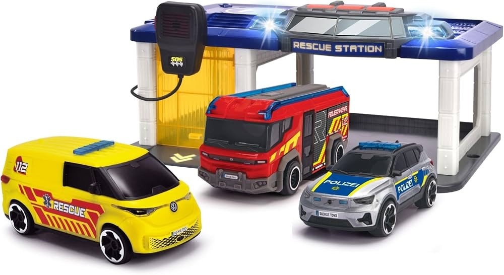 Dickie Toys Postaja SOS Akcija v trgovini Tedi