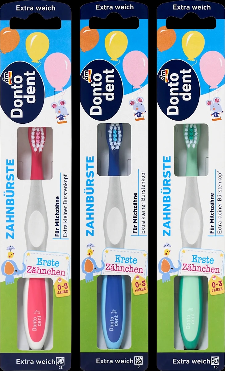 Dontodent Prvi zobki zobna ščetka 1 kos - Akcija v trgovini Dm