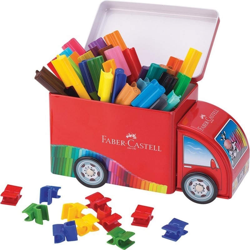 Faber-Castell flomastri v tovornjaku 33 flomastrov Akcija v trgovini Kompas Shop