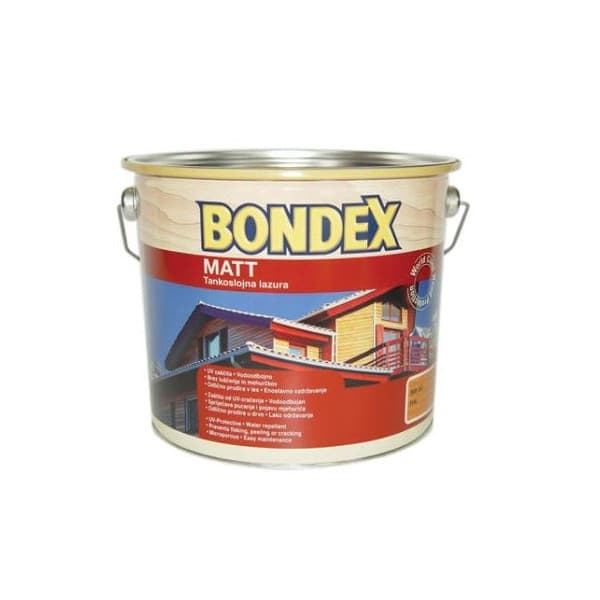 Bondex Matt barva 2,5 L Akcija v trgovini Jager