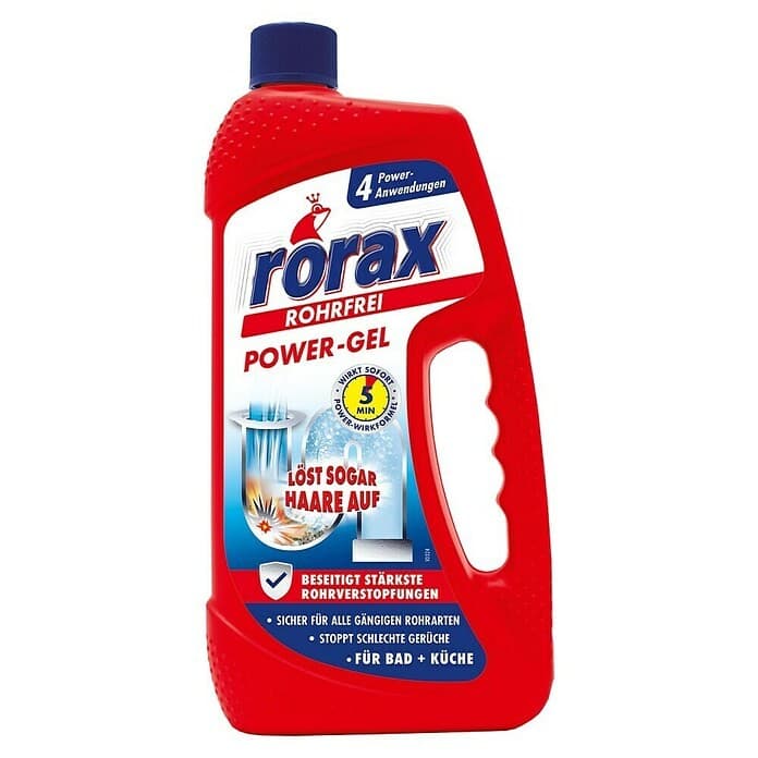 Rorax Action sredstvo za odmaševanje odtokov 1 l Akcija v trgovini Dm