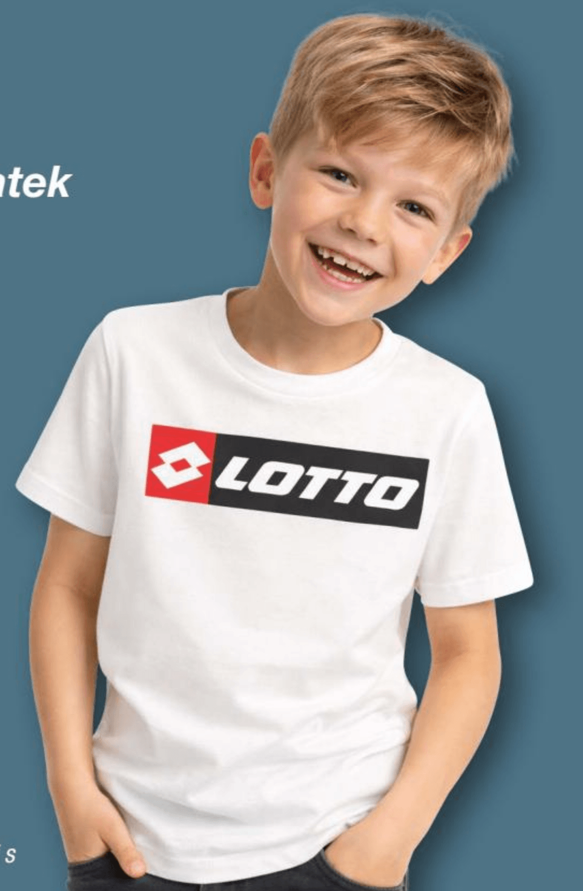 Lotto Otroška majica kratek rokav - Akcija v trgovini Kik