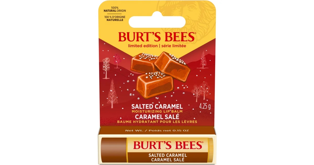 Burt's Bees balzam za ustnice Salted Caramel 4,3g - Akcija v trgovini Mueller